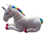 peluche gigante de unicornio de felpa mide 30