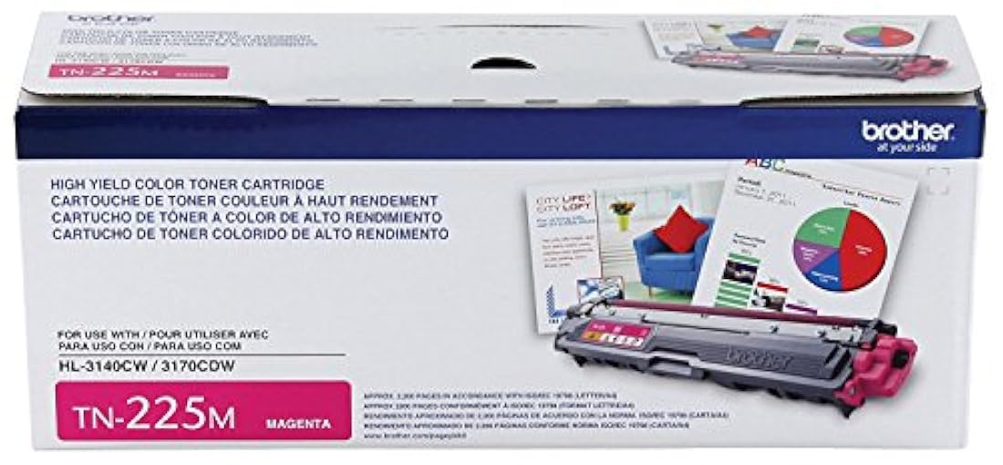 Brother - Pack de 4 cartuchos de tóner, de alto rendimiento
