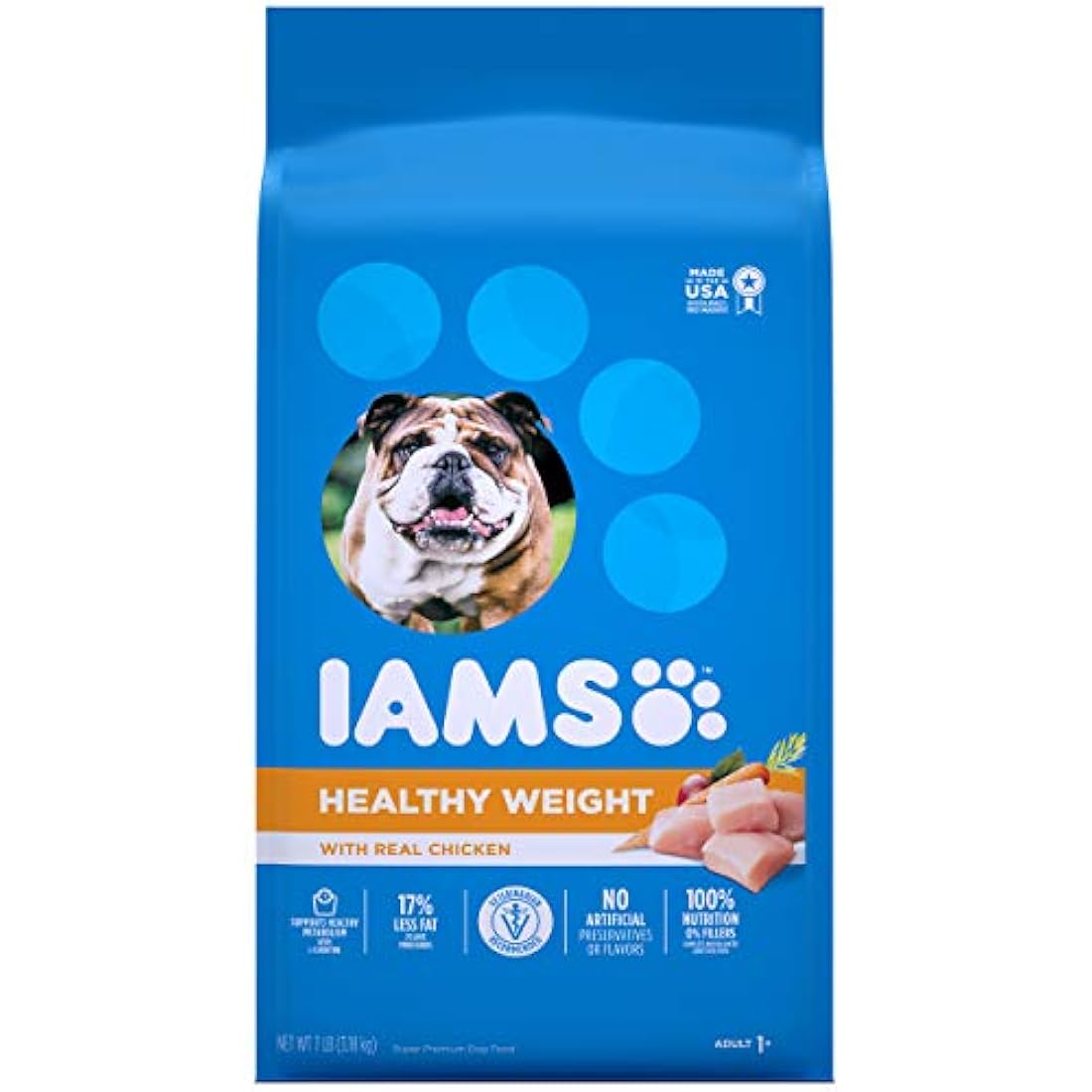 comida para perros para un peso saludable sabor a  Pollo