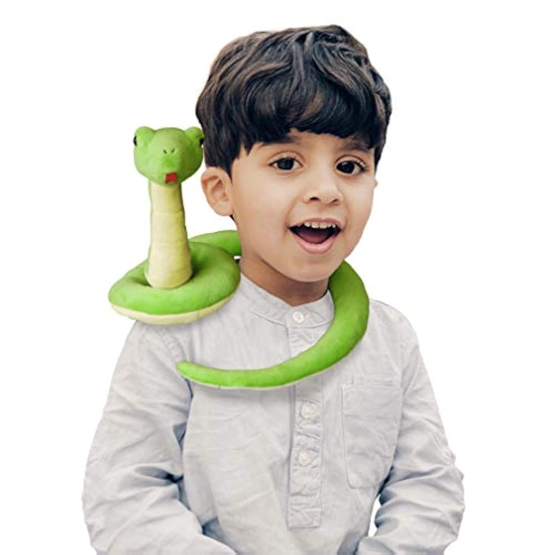 Peluche de serpiente color verde de 12 x 30 in.ICE KING BEAR