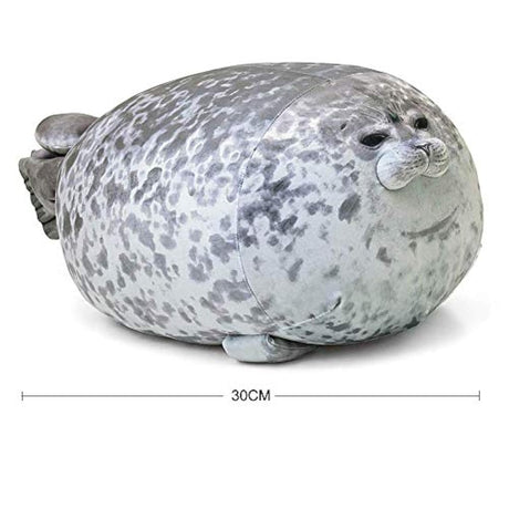 Cojín de peluche con sello de blob