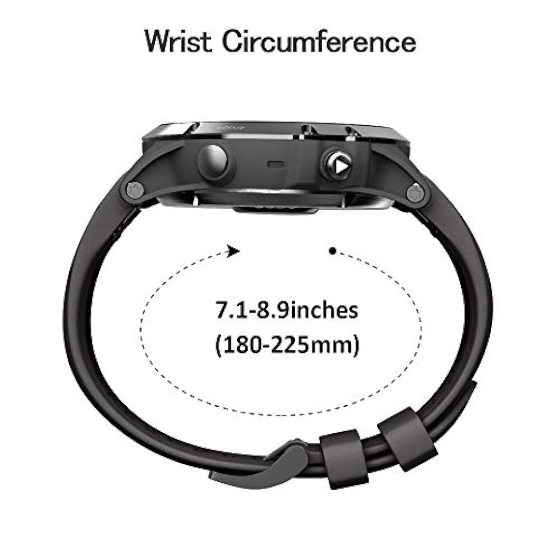 Correa de repuesto de silicona para reloj inteligente Fenix