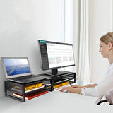 Soporte para monitor de 2 niveles