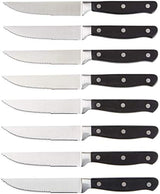 Juego de cuchillo para carne, calidad prémium, 8 piezas.