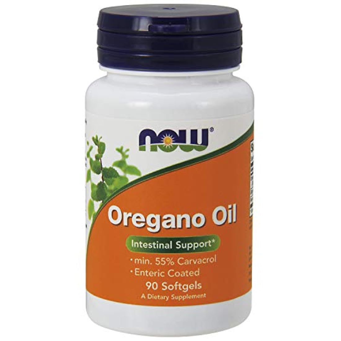 AHORA suplementos, aceite de orégano con aceite de jengibre