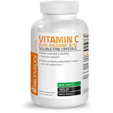 Vitamina C en polvo pura absorción ácido soluble  Bronson