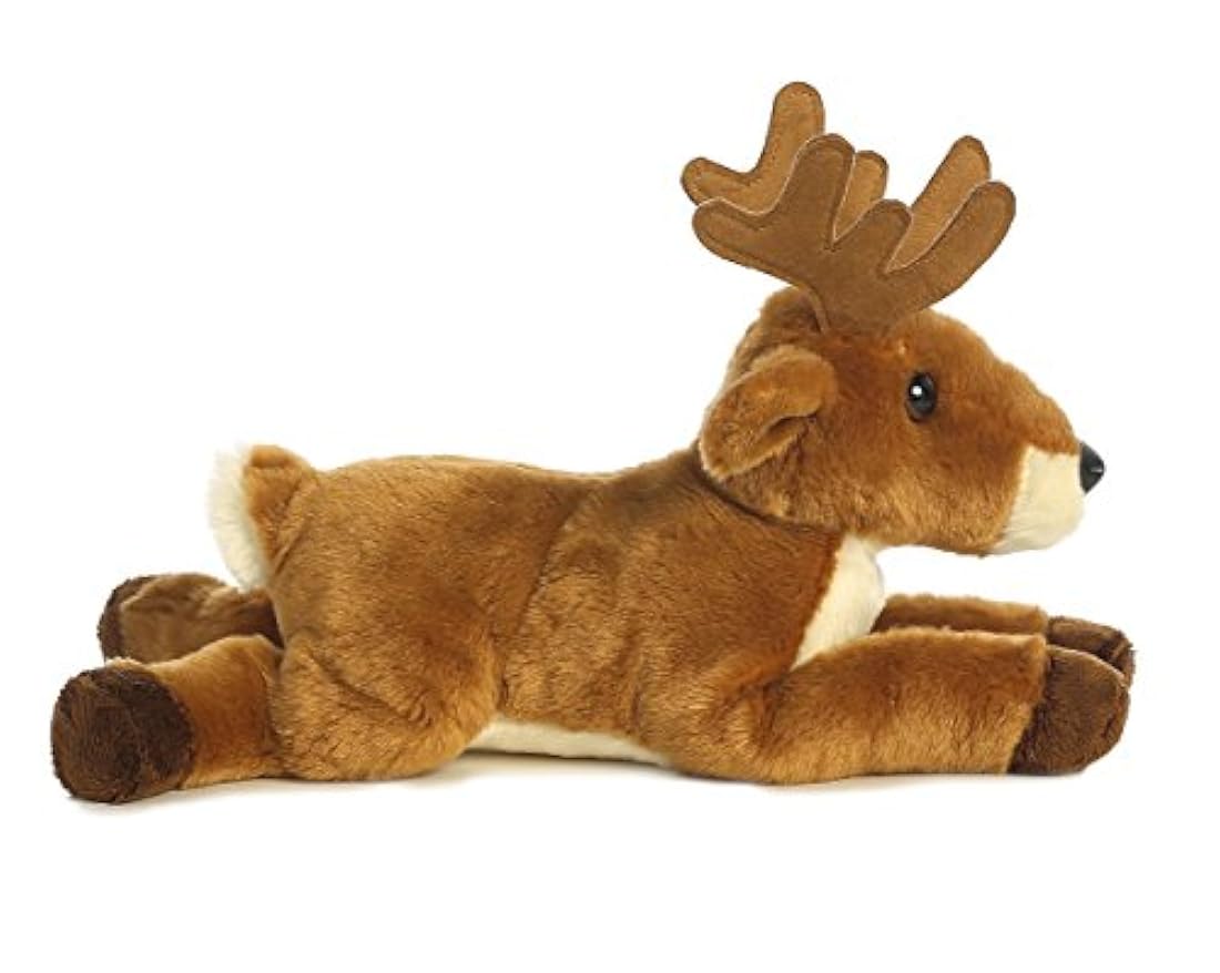 peluche Flopsie venado cola blanca medidas 12 pulgadas