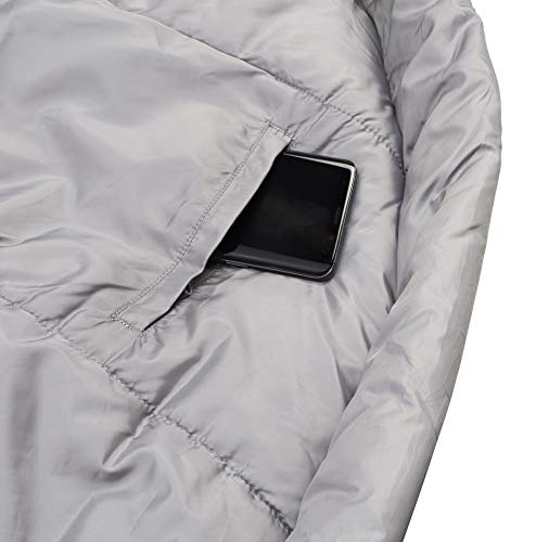 Kelty Cosmic - Saco de dormir sintético de 20 grados, correas de compresión, saco de cosas incluido