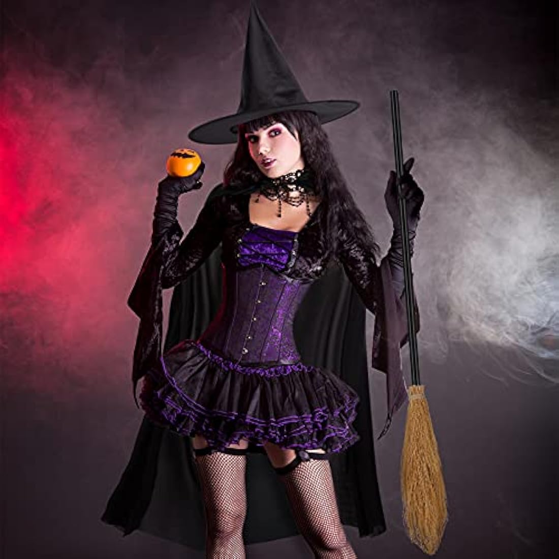 Disfraces 3 piezas Unisex Halloween Bruja