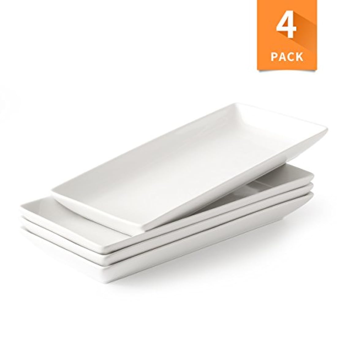 bandejas rectangulares de porcelana para fiestas