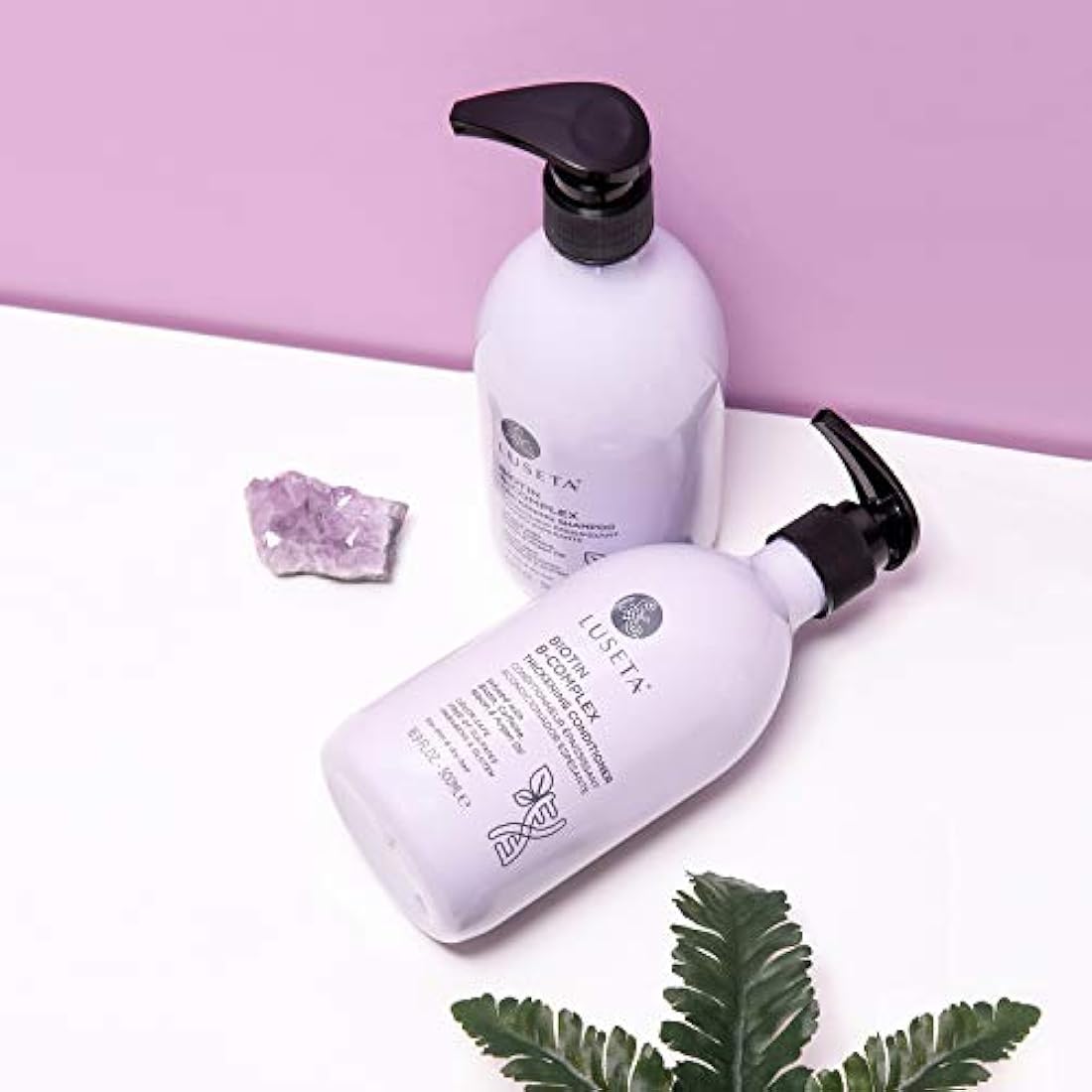 Champú y acondicionador para el crecimiento del cabello