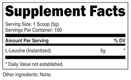 Nutricost Pure L-Leucina