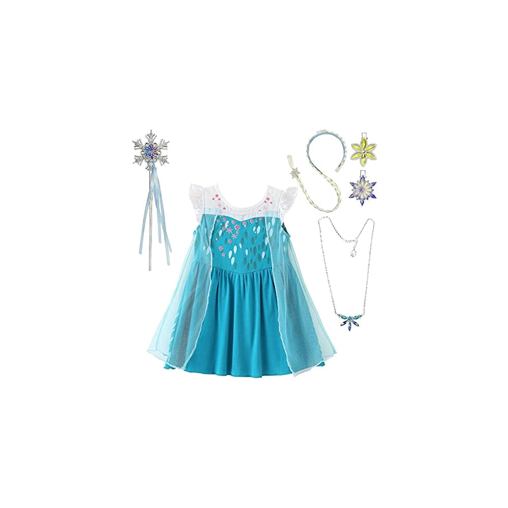 Disfraz de princesa para Halloween de Elsa talla 12-24 meses
