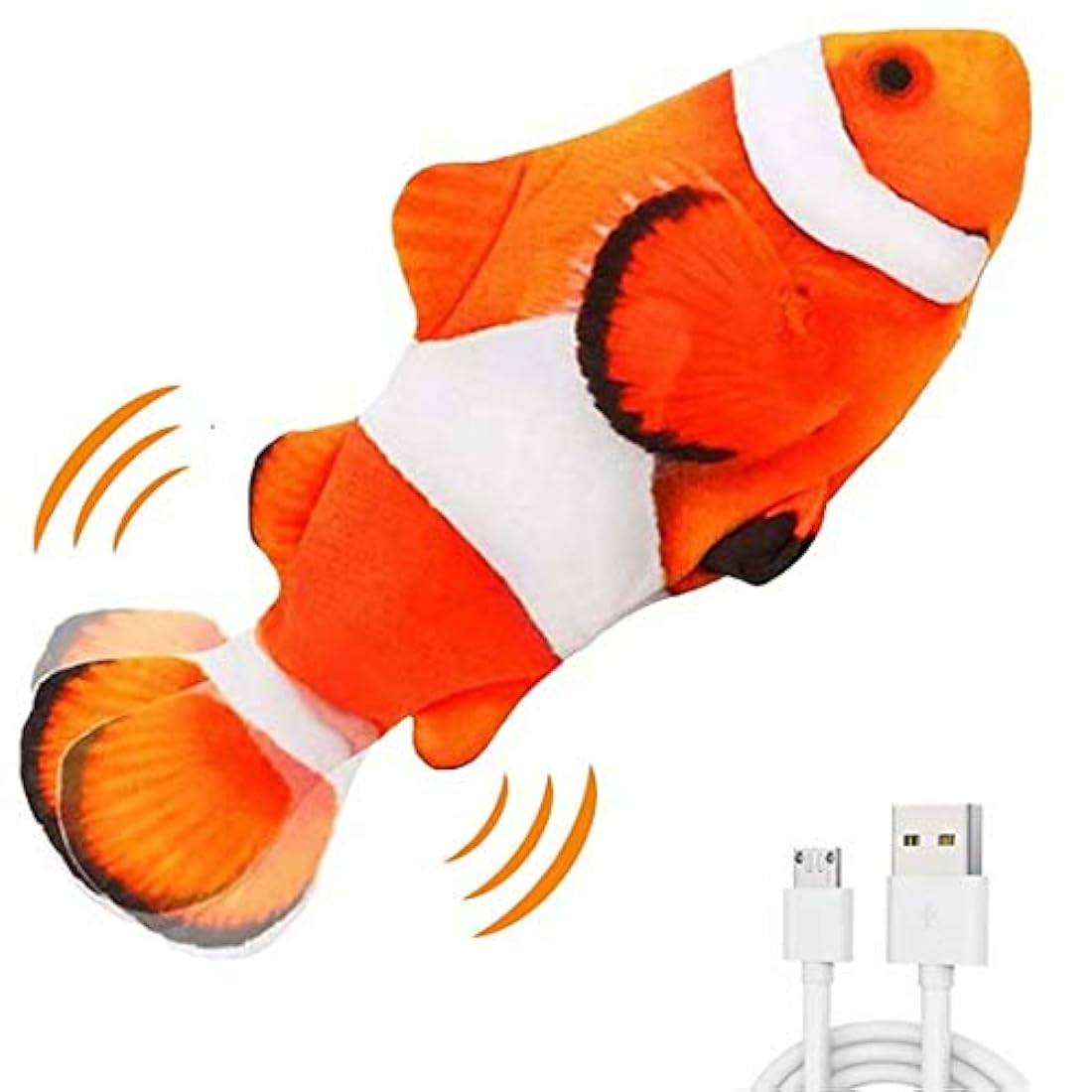 Peluche interactivos diseño de Pez Naranja, 11.0in, xuanyun
