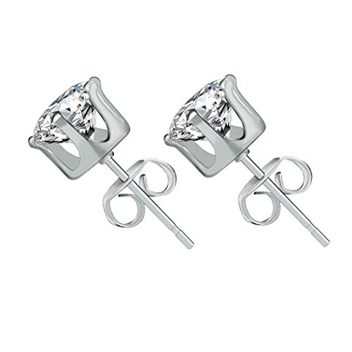 6 pares de aretes de aleación para mujer