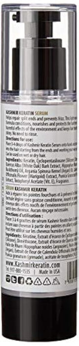Kashmir pelo con queratina Terapia Suero no grasosa anti Frizz nuevo presentación