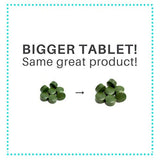 2 en 1 tabletas de cloro y espirulina.
