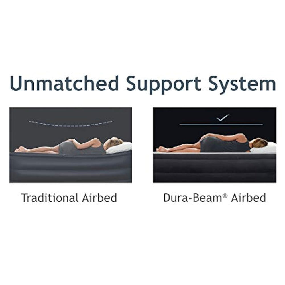 Colchón de aire elevado para reposo con bomba interna