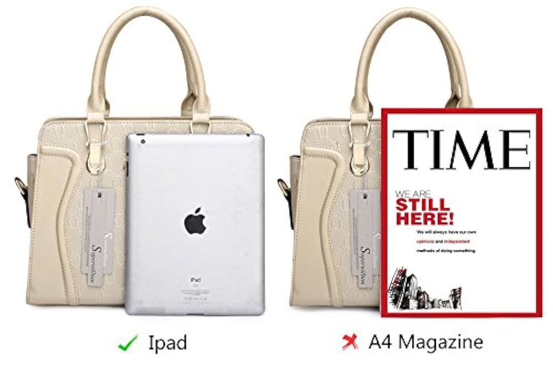 Bolso de mano para mujer, bolso de hombro, bolso de 4 piezas