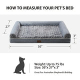 Camas para perros grandes ortopédica BFPETHOME
