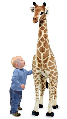 Melissa y Doug Jirafa gigante - Animal de peluche realista