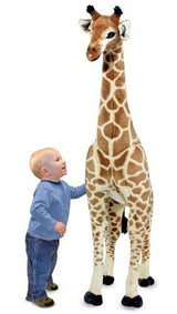 Melissa y Doug Jirafa gigante - Animal de peluche realista