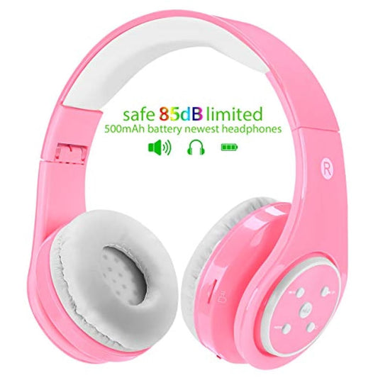 Woice - Auriculares inalámbricos Bluetooth para niños