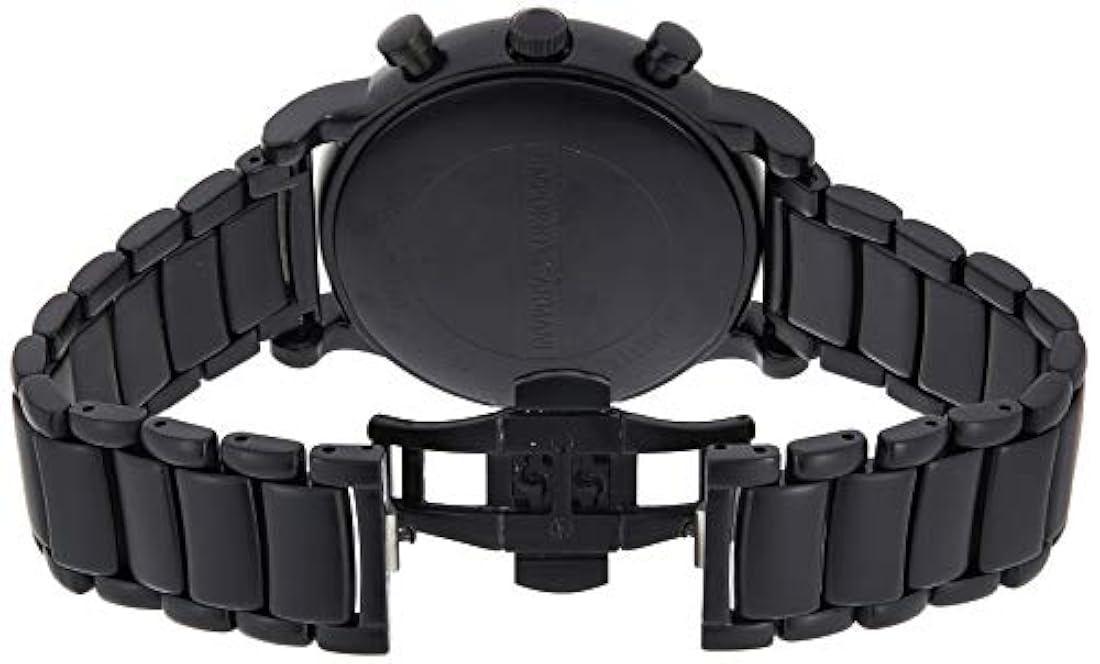 Emporio Armani AR1895 - Reloj negro para hombre