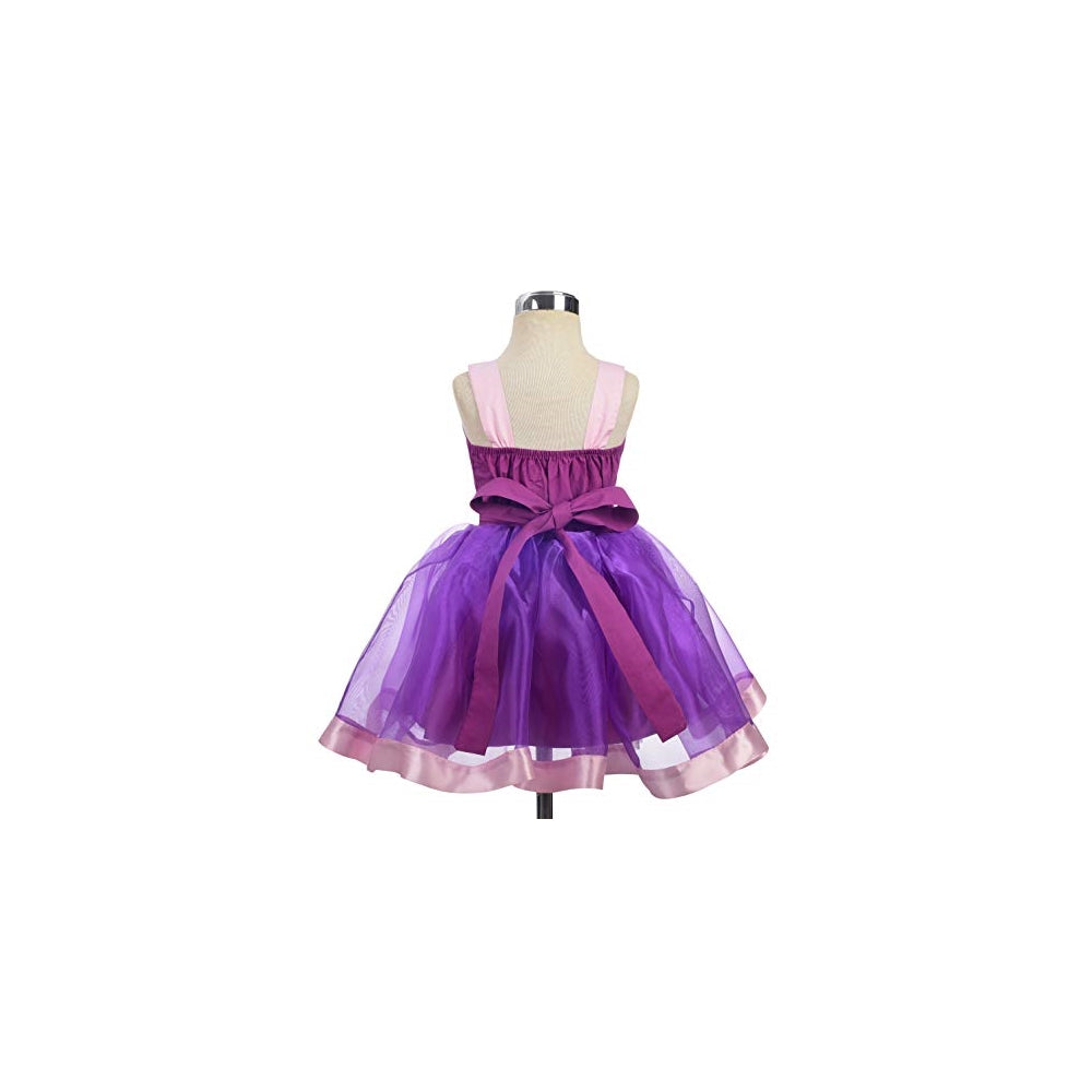 Disfraz de princesa para niñas color violeta talla 12-18