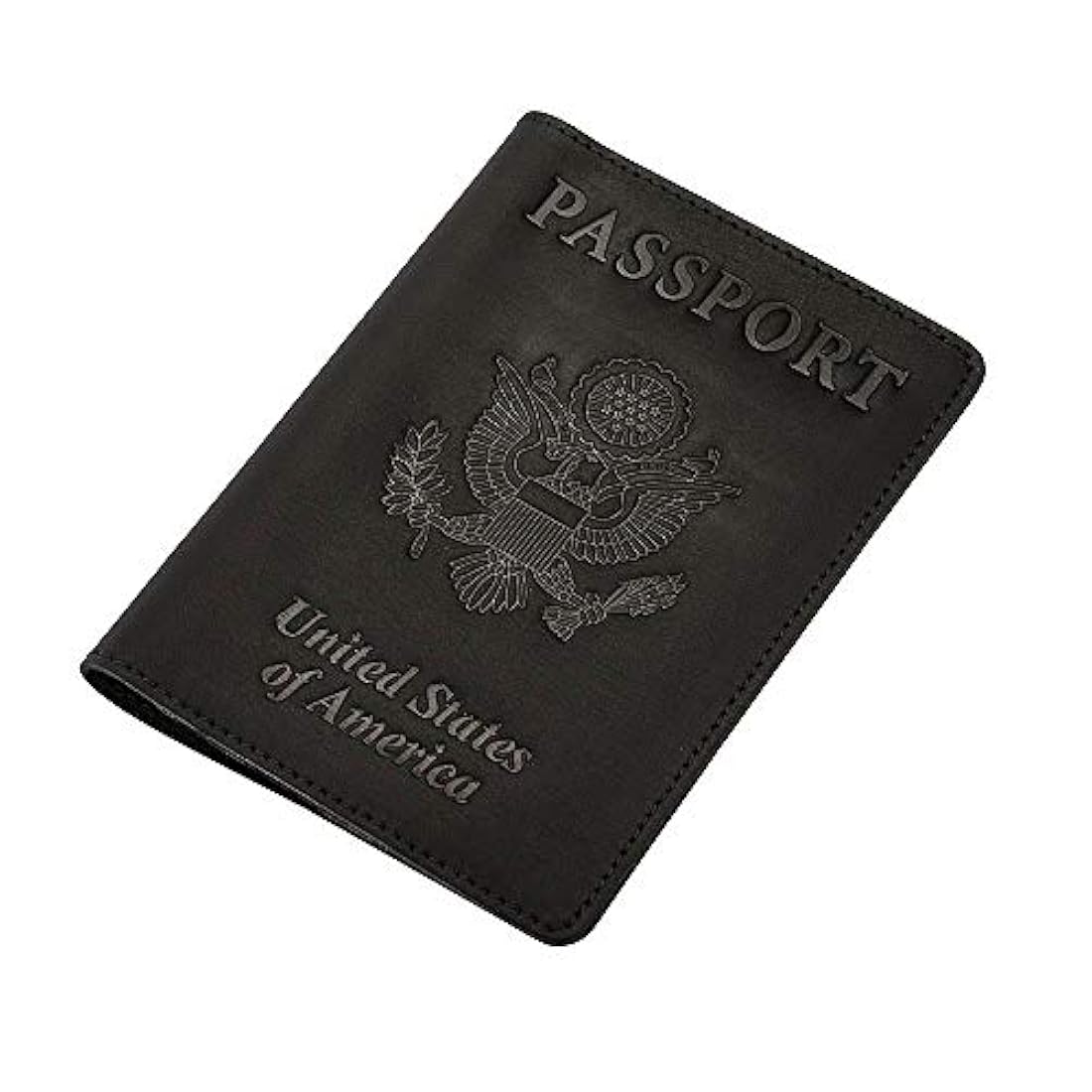 Portadocumentos de viaje Negro