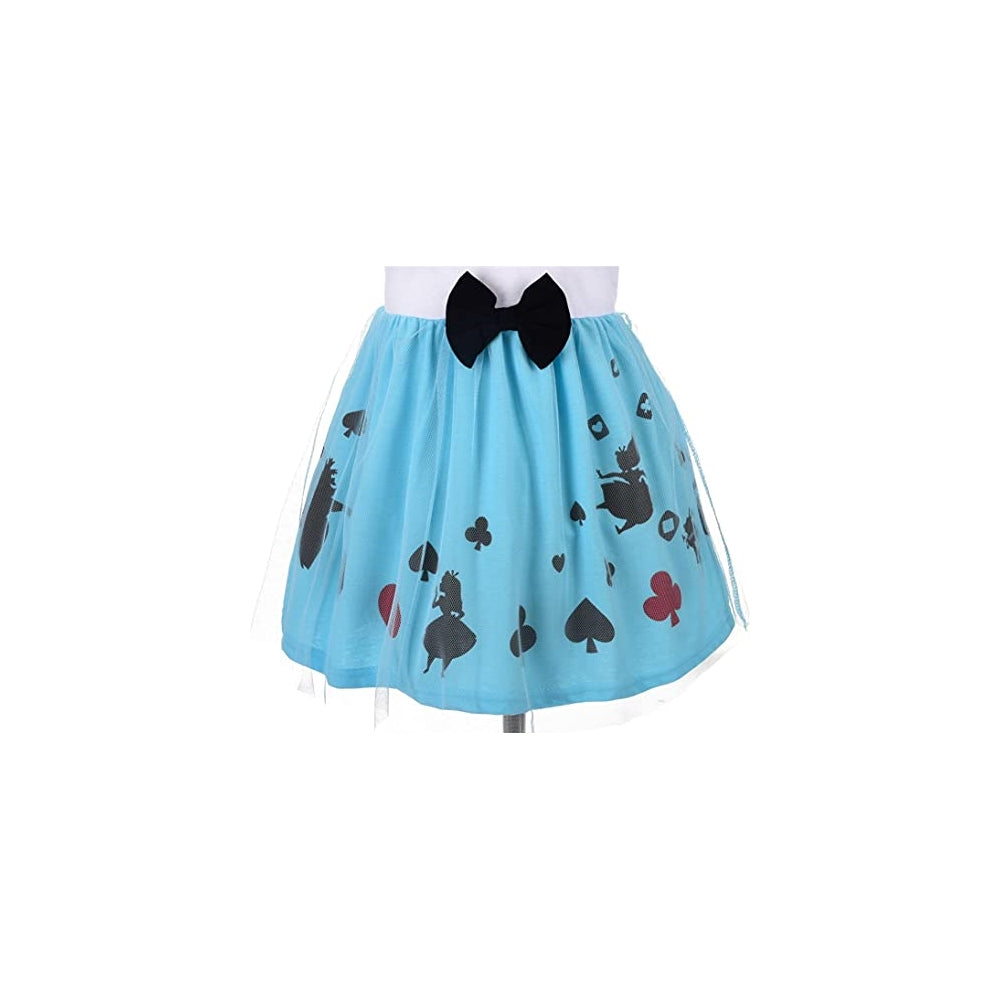 Vestido de princesa para niñas pequeñas azul claro 12-24 m