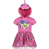 Disfraces Vestido de manga corta con capucha
