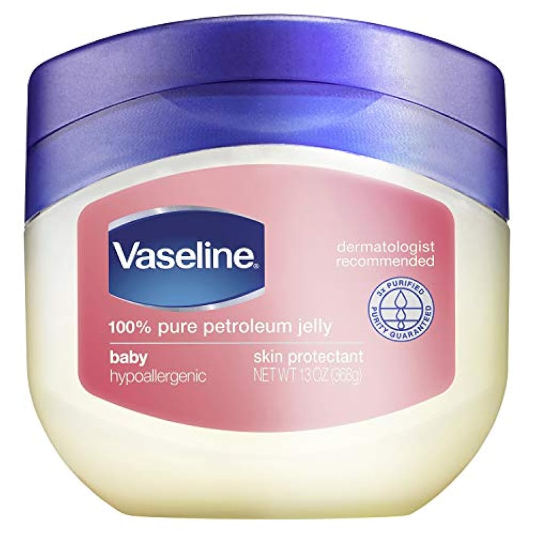 Crema corporal de vaselina 100% jalea de petróleo pura