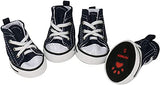 Calzado de lona para mascotas protector antideslizante