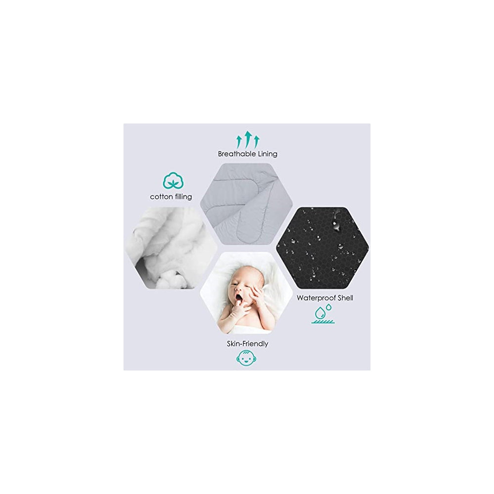 Saco de Dormir Doble Ligero Impermeable con 2 Almohadas