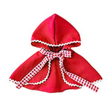 Disfraz de caperucita roja para Halloween, fiesta de Navidad