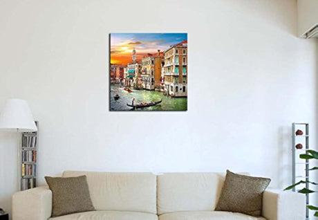 Pintura sobre lienzo, arte moderno, vista pintoresca