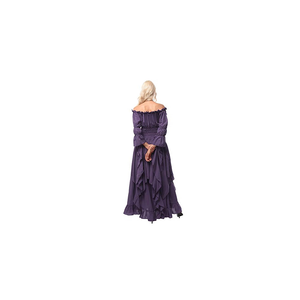 NSPSTT Vestido victoriano para mujer  gótico bruja talla S/M