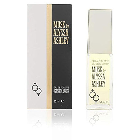 Alyssa Ashley Almizcle Eau De Toilette Spray, 1.7 onzas