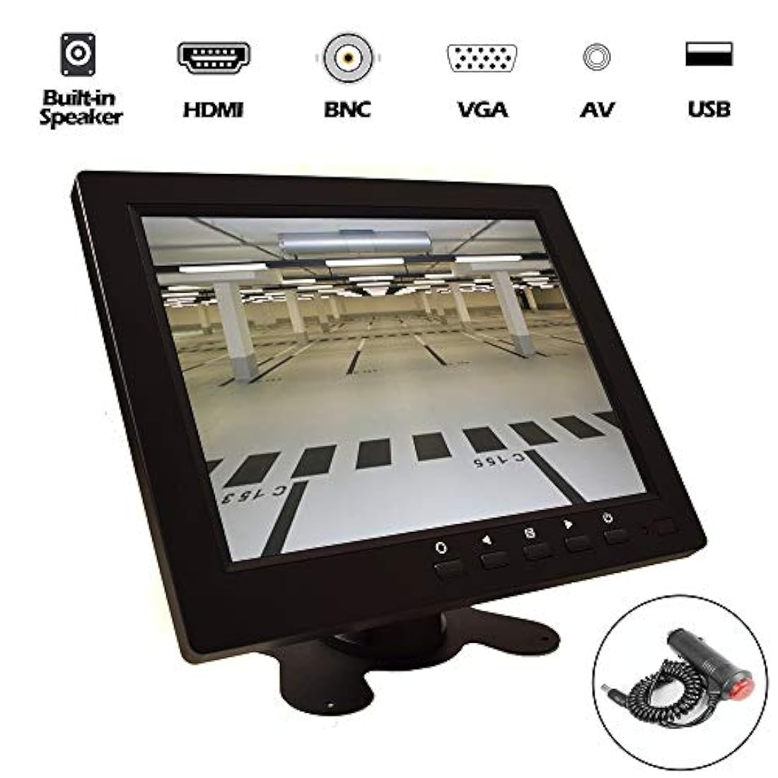Monitor CCTV Negro