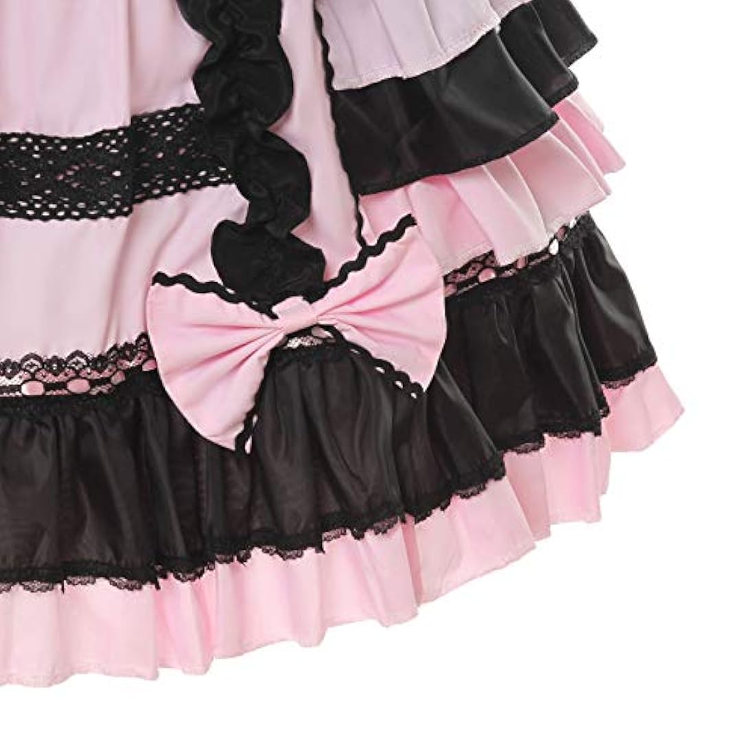 Nuoqi vestido Lolita princesa de encaje, faldas, disfraces