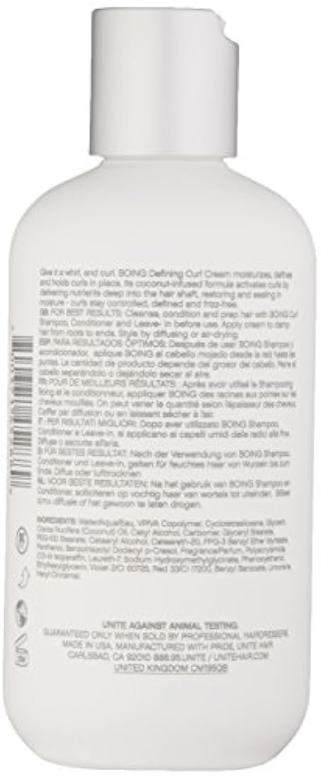 Unite Boing DEFINING Curl Crema de pelo, 8 fl.
