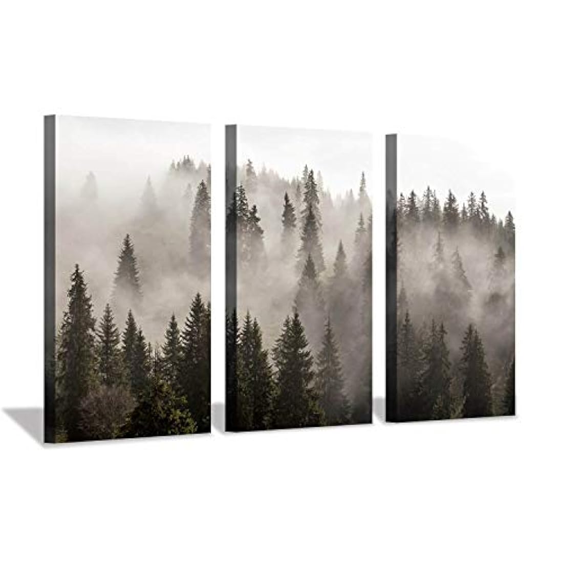 Lienzo decorativo para pared, diseño de bosque