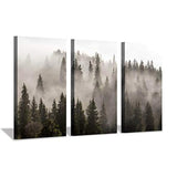 Lienzo decorativo para pared, diseño de bosque
