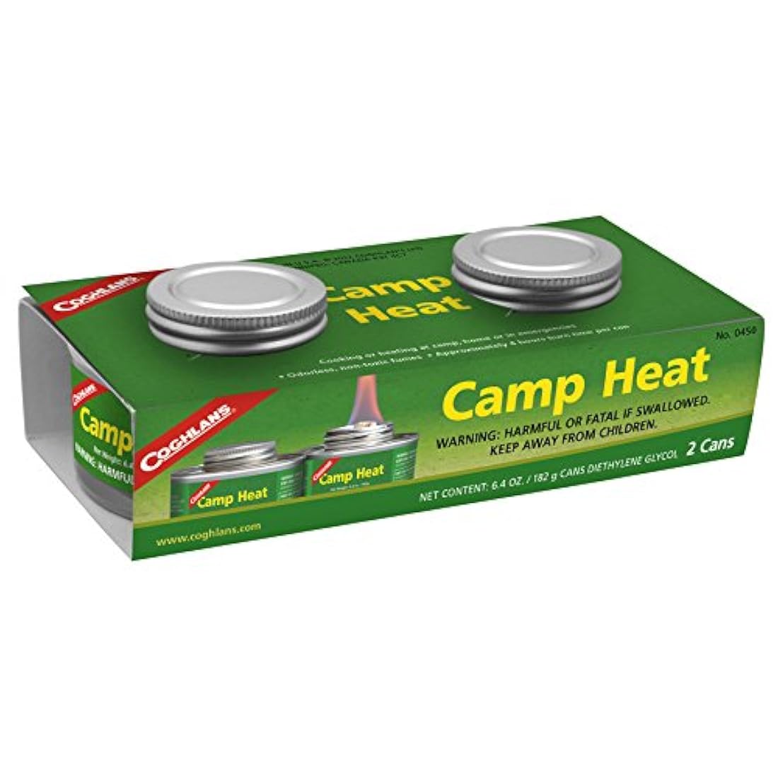 Coghlan's 0450 –Calentador para campamento juego de 2, Verde