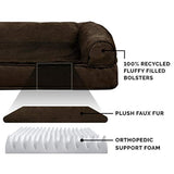 Cama para perro Furhaven - Tumbona ergonómica  terapéutico