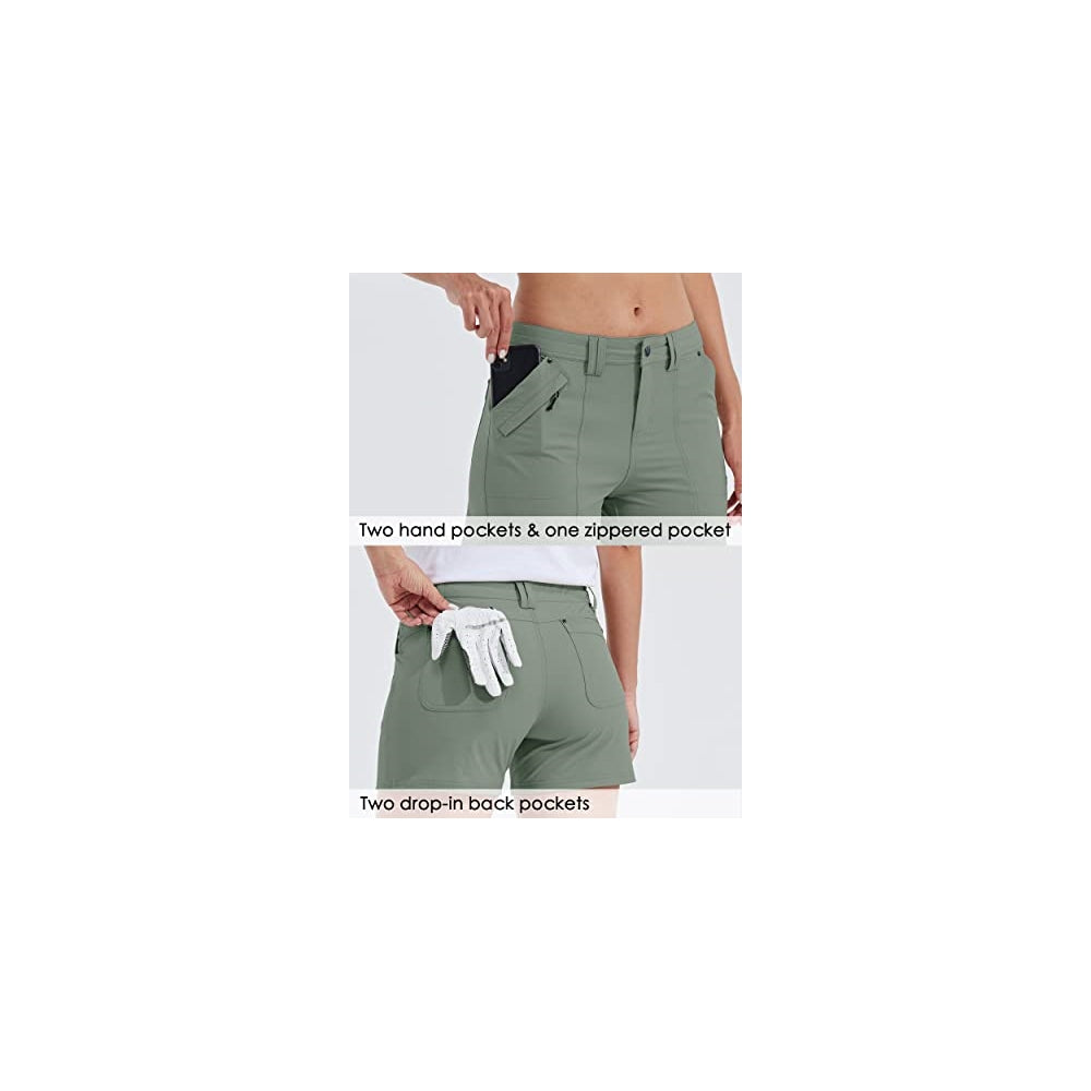 Shorts cortos de senderismo para mujer talla 4