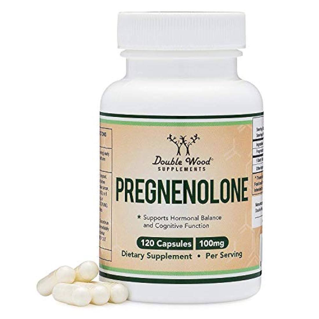 Pregnenolona - Terceros probados - 120 Cápsulas