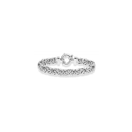 Pulseras de plata de ley 925 italiana con cadena