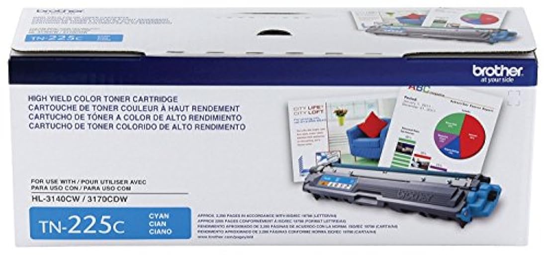 Brother - Pack de 4 cartuchos de tóner, de alto rendimiento